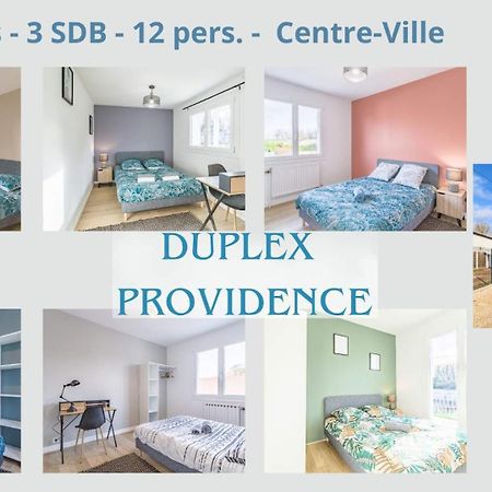 Duplex Providence - Ideal Groupe - Confort - Parking Prive Troyes Extérieur photo